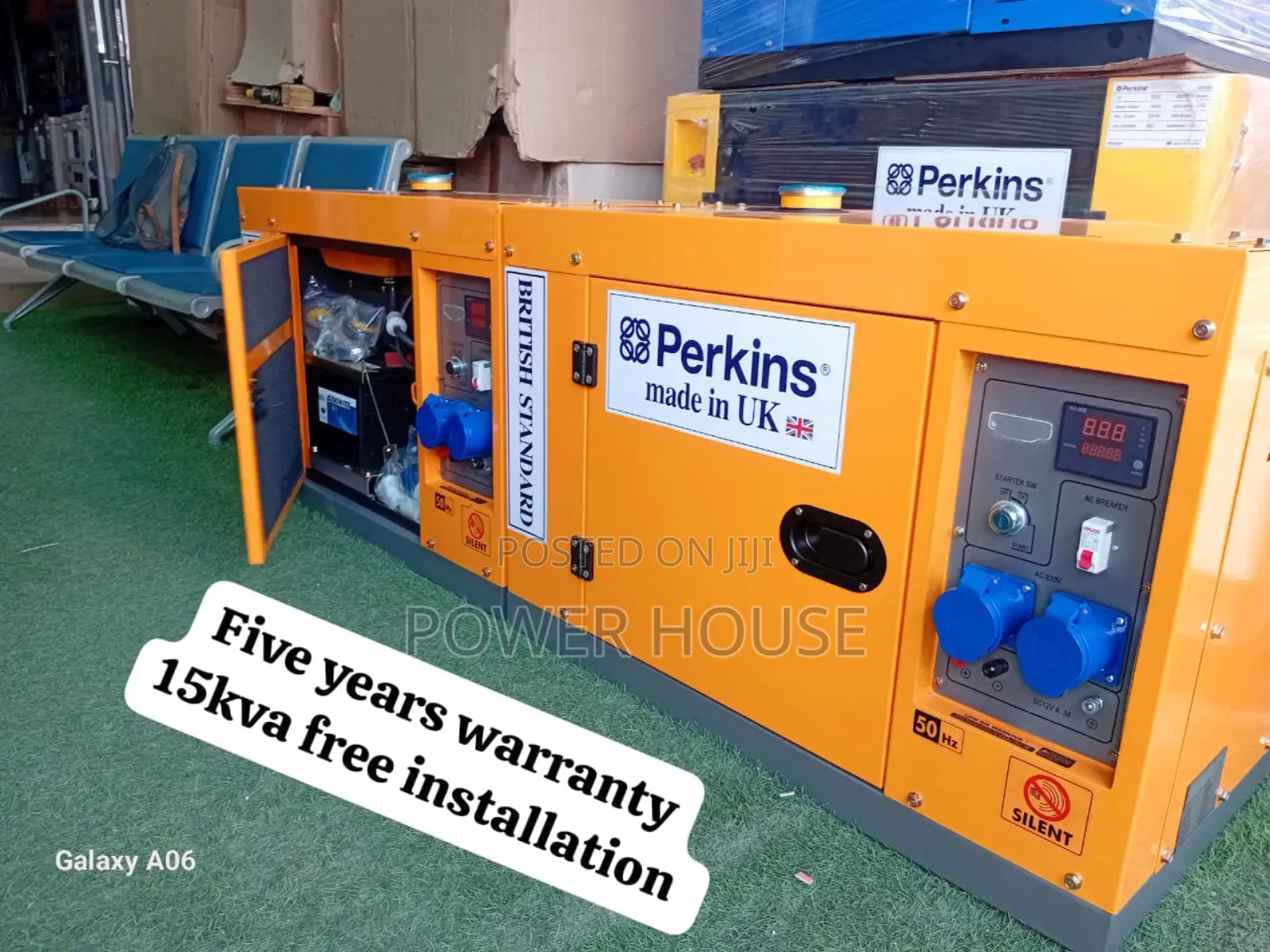 Generator Power Strategies 16500watts Diesel Perkins