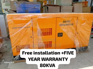 Contemporary 80kva Perkins Diesel Genset With Strong Battery