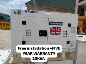Contemporary 20kva Perkins Diesel Genset With Strong Battery