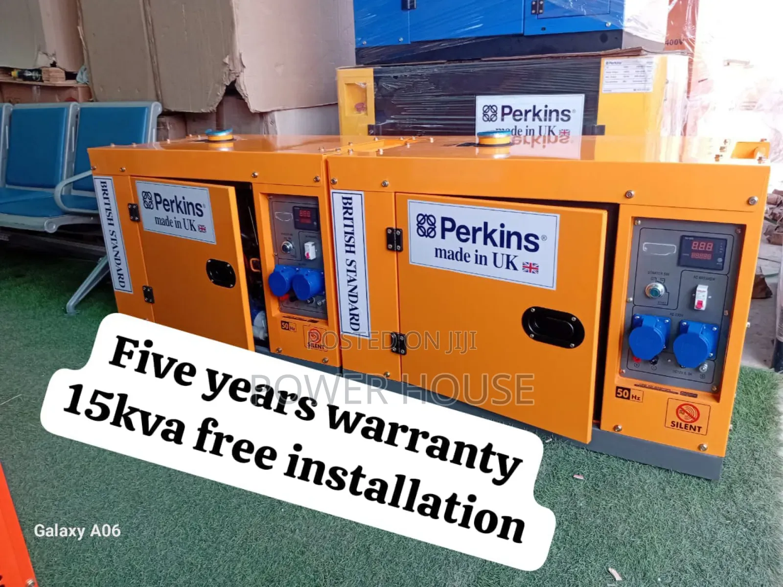 Smart Inventory Gen 16500watts 15kva Diesel Perkins