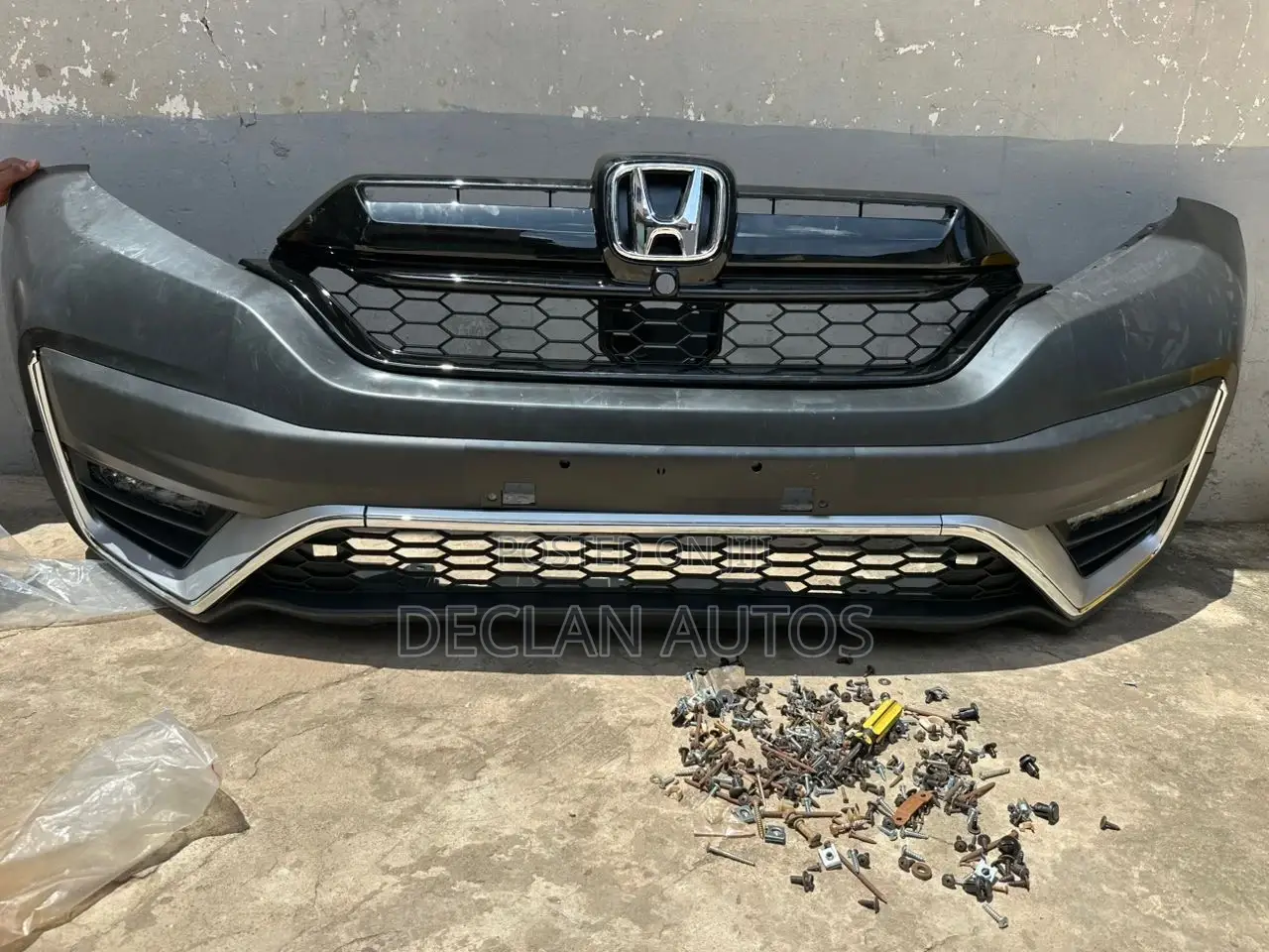CRV Black Edition 22 Complete Front Bumper