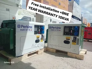 Key Start 10kva Perkins Generator Diesel British Standard