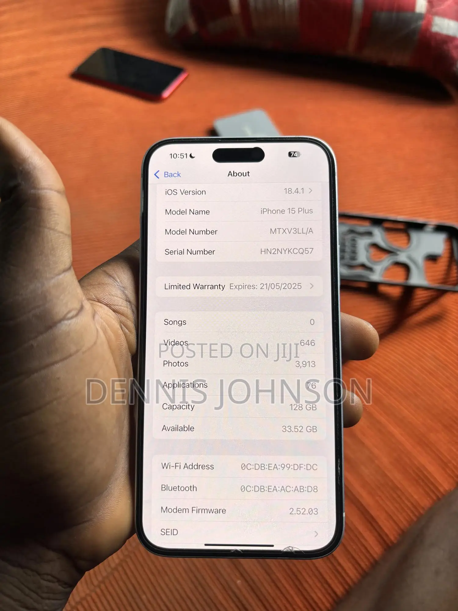 Apple iPhone 15 Plus 128 GB Blue
