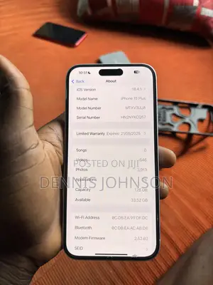 Apple iPhone 15 Plus 128 GB Blue
