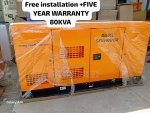 Push Start 80kva Perkins Generator Diesel British Standard