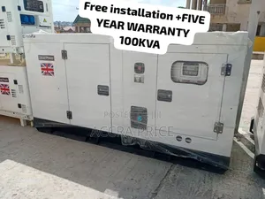 Push Start 100kva Perkins Generator Diesel British Standard