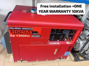 Key Start 10kva Honda Generator Diesel Japan Standard