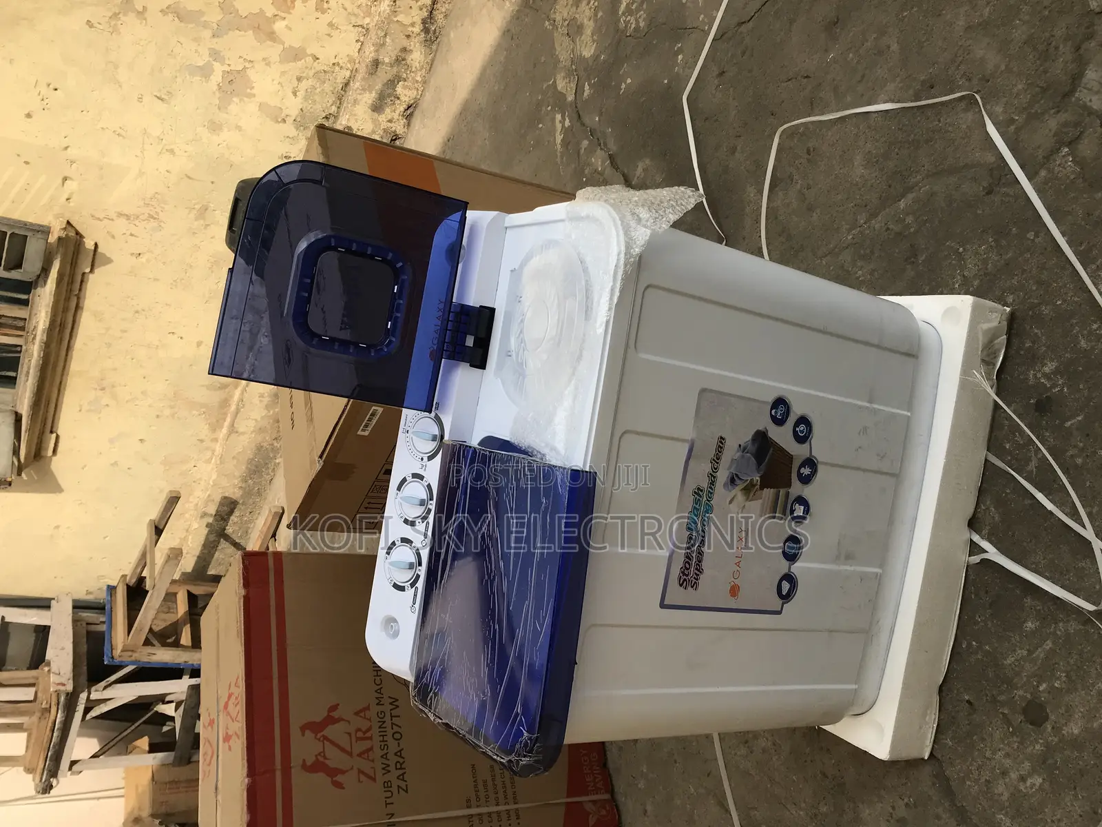 100%Devoted Galaxy 7kg Twin Tub Washing Machine