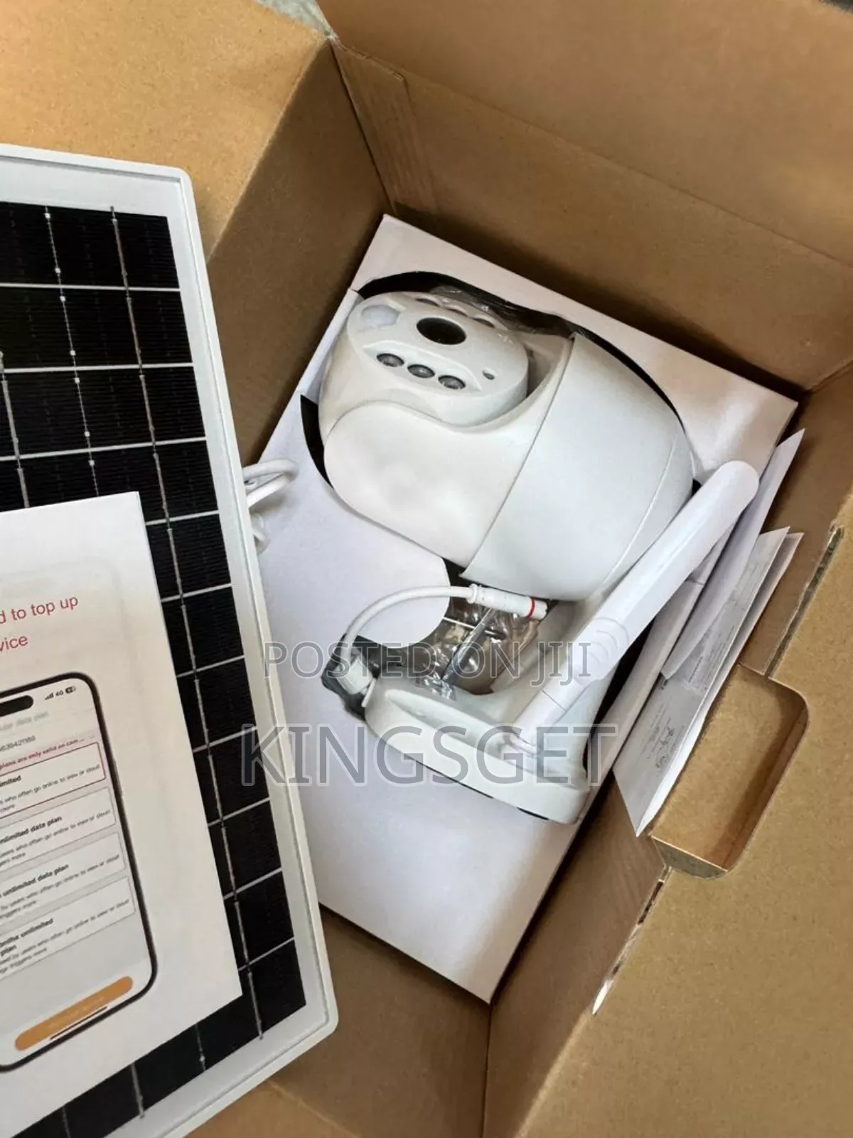 Hd Solar 4g Surveillance Cctv Camera