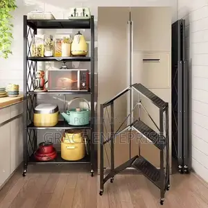 Affordable and Original 5 Tier Kitchen Shelves