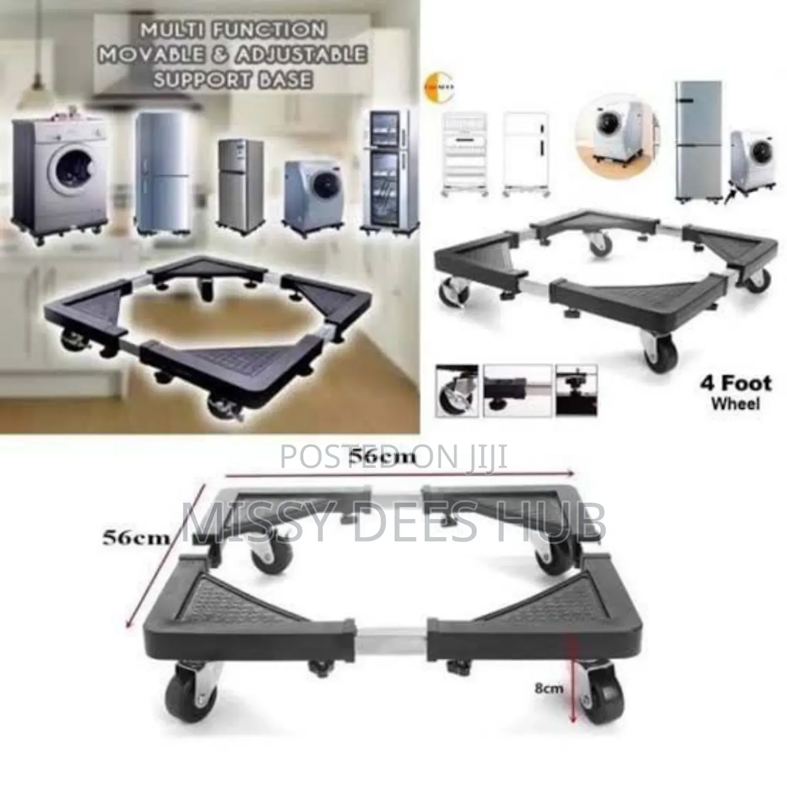 Movable Fridge Stand