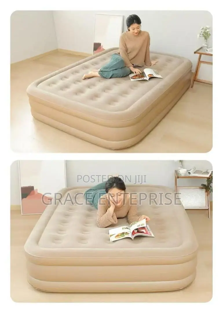 Luxurious and Comfortable Inflatable Mattress in Diff Sizes(Double)