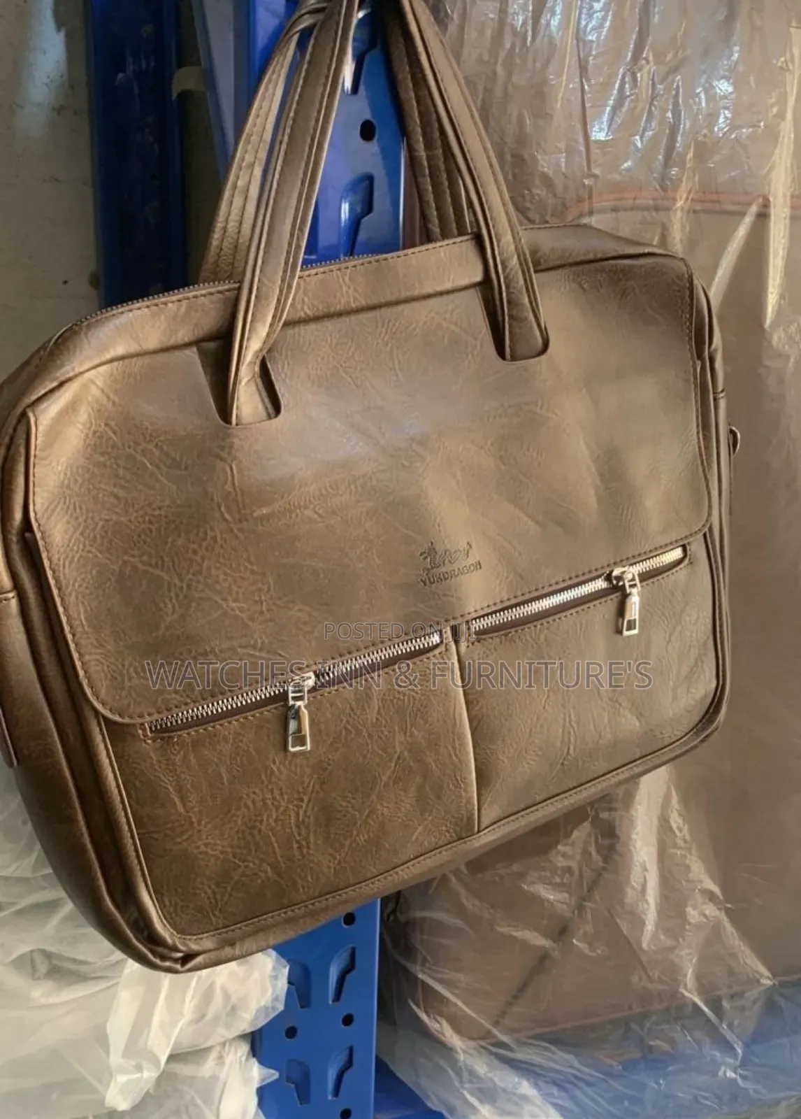 Buy One Get One Free Promo Leather Hand / Shoulder 15 Inch Office Bag
