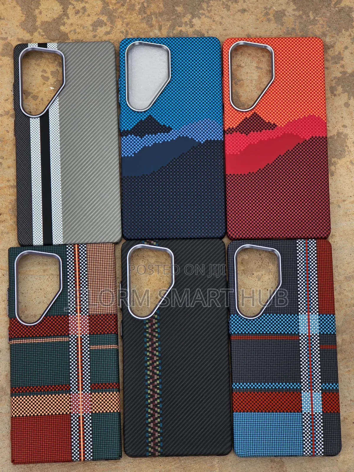 S25 Ultra Carbon Fiber Optic Case