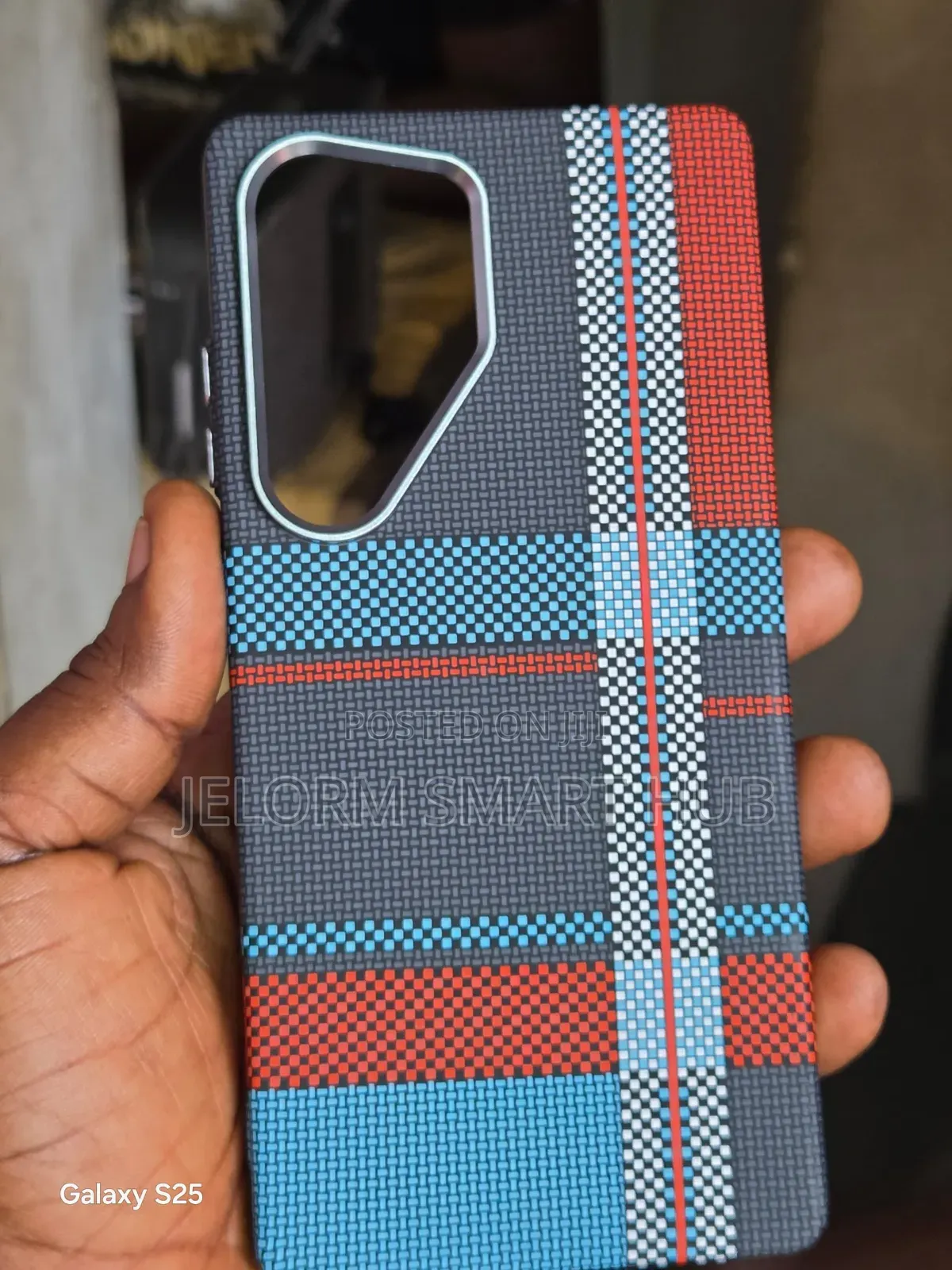 S25 Ultra Carbon Fiber Optic Case