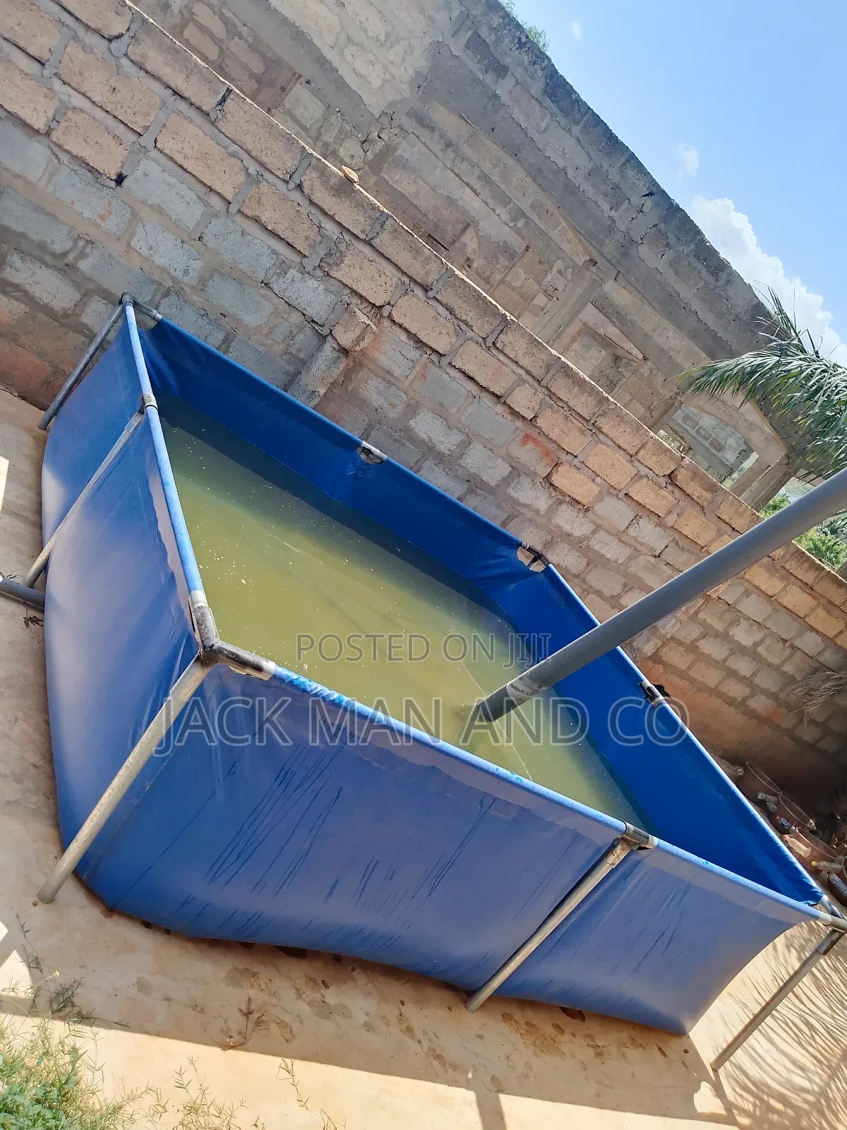 Durable Tarpaulin Tank ( 10 Ft by 10 Ft)