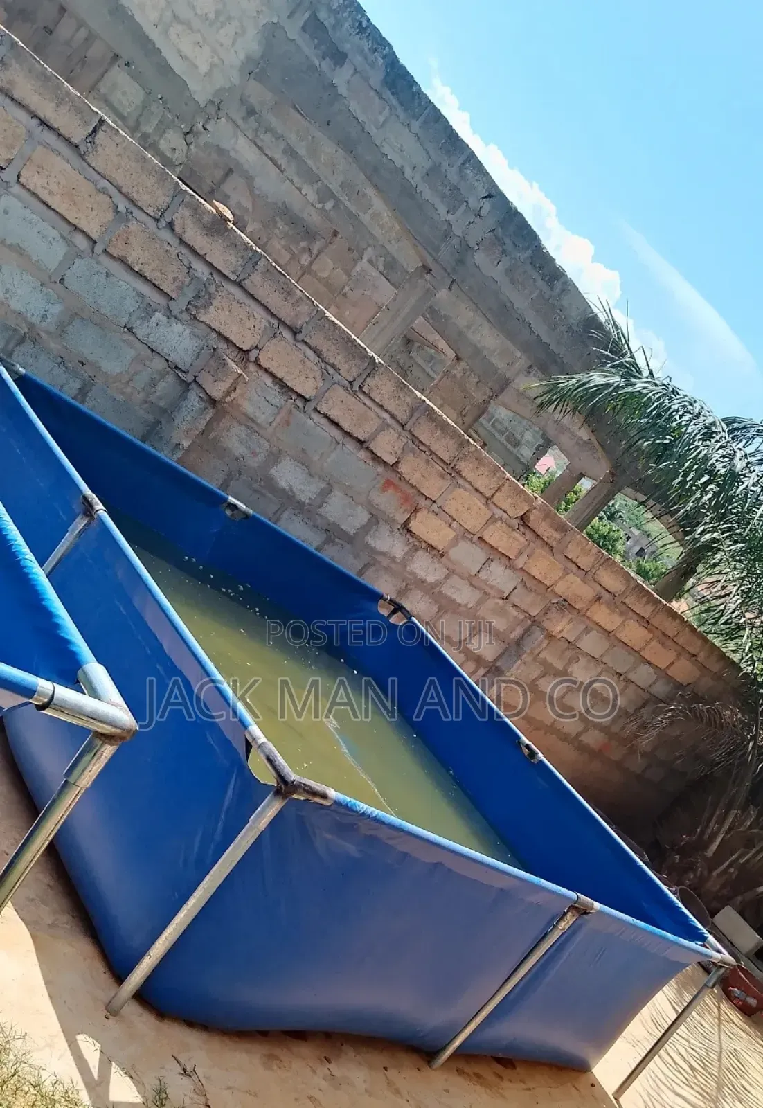 Durable Tarpaulin Tank ( 10 Ft by 10 Ft)