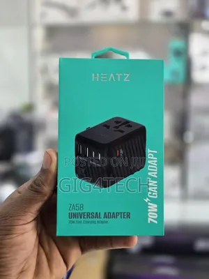 Photo - Heatz 70w Za58 Universal Travel Adapter Charger
