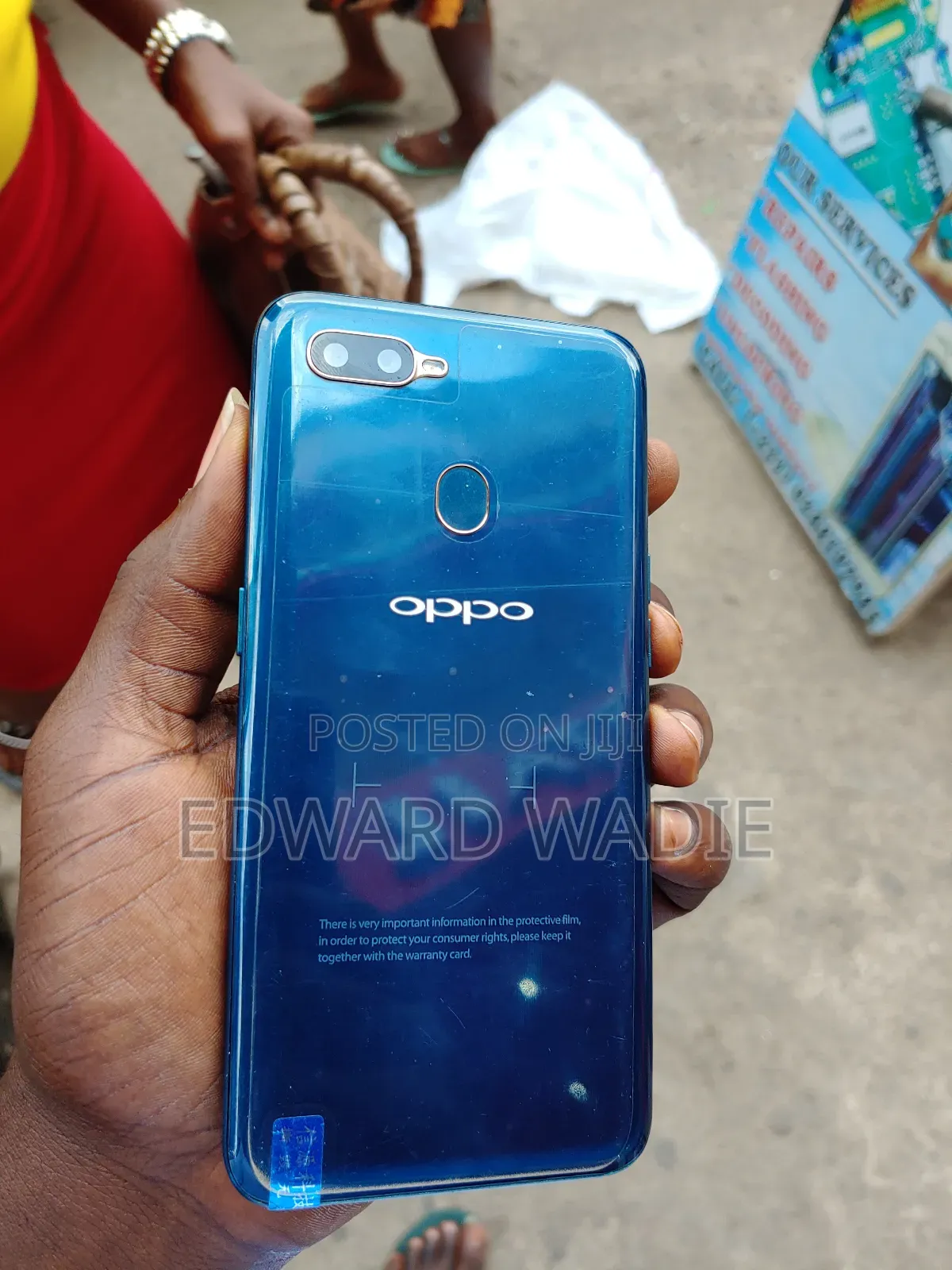 New Oppo A5s / AX5s 128 GB Blue