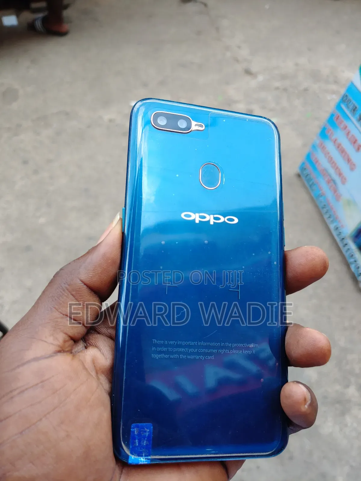 New Oppo A5s / AX5s 128 GB Blue