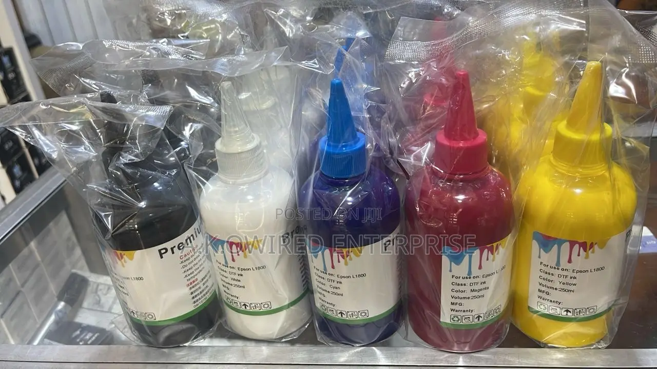 DTF Ink 250ml, Premium DTF Ink for Pet Film Heat Transfer