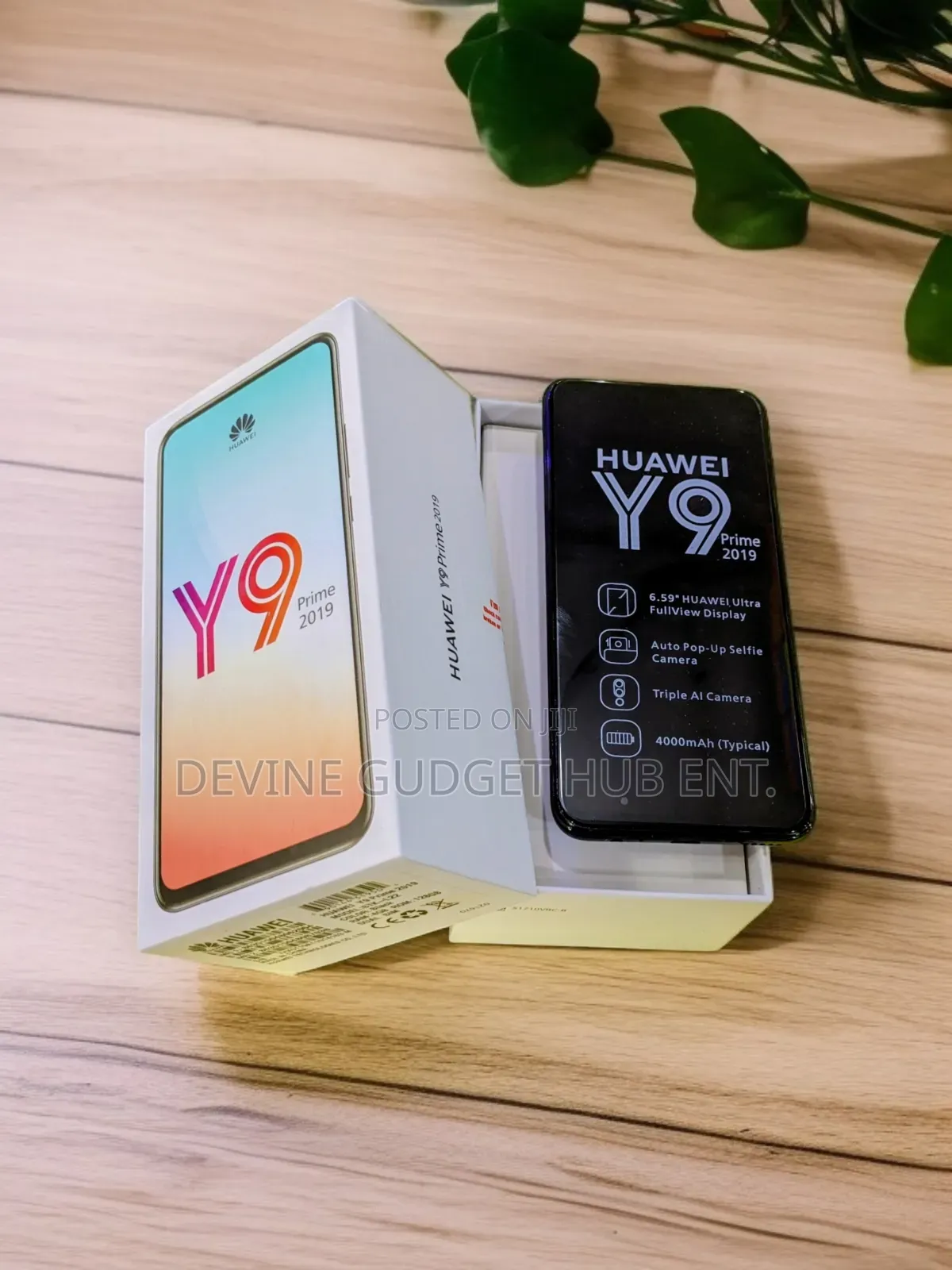 New Huawei Y9 Prime 2019 128 GB Blue