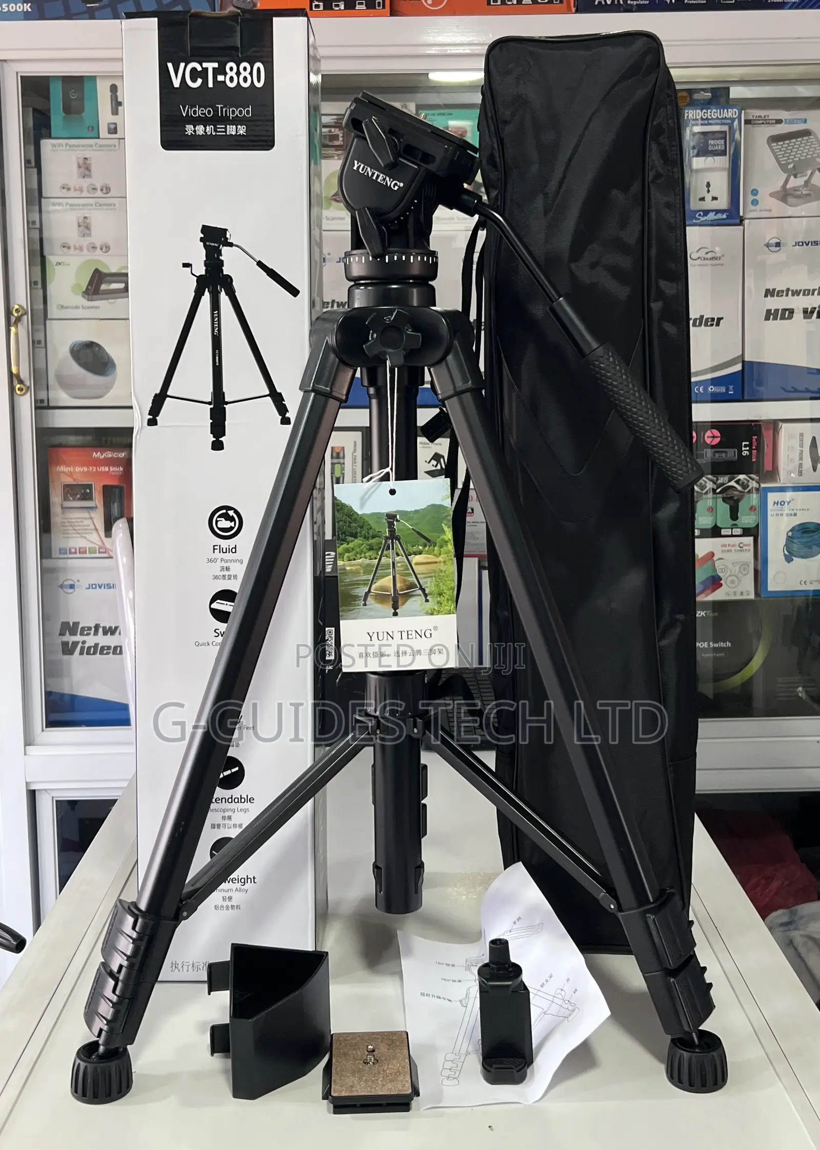 Yunteng VCT-880 Professional Tripod Stand Camera and Phone