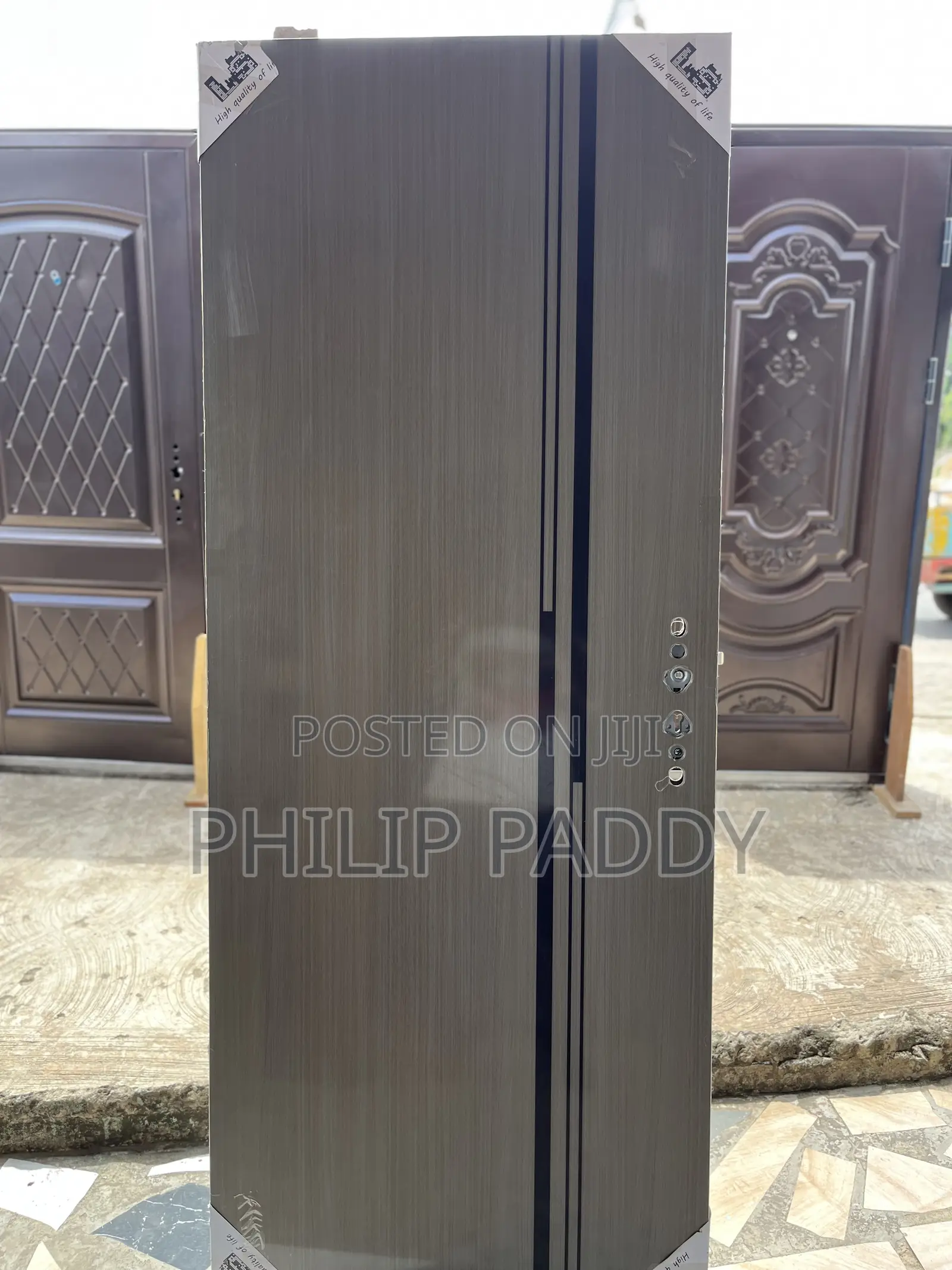 Ls122 Wooden Steel Door Available
