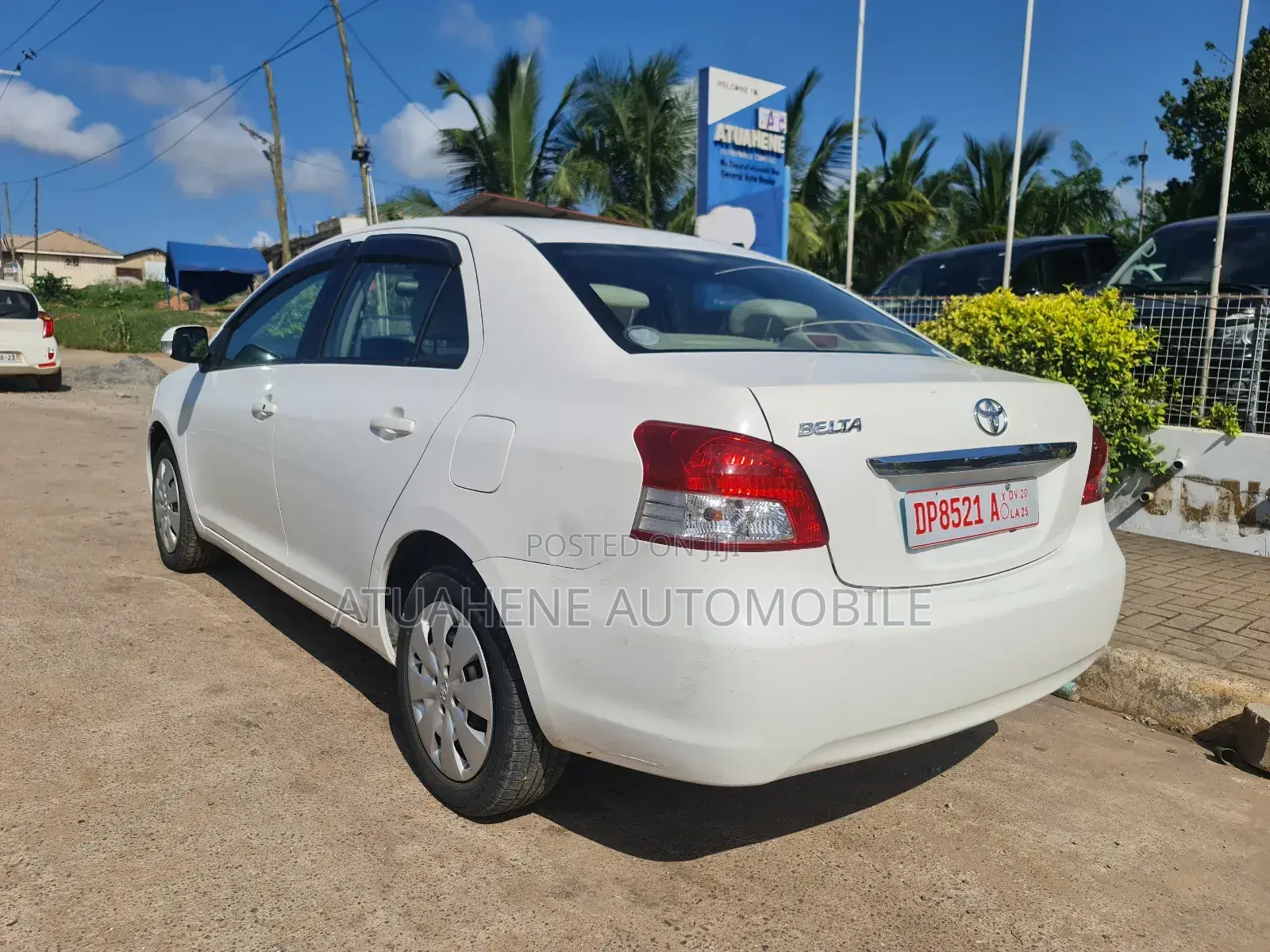 Toyota Belta 2012 White