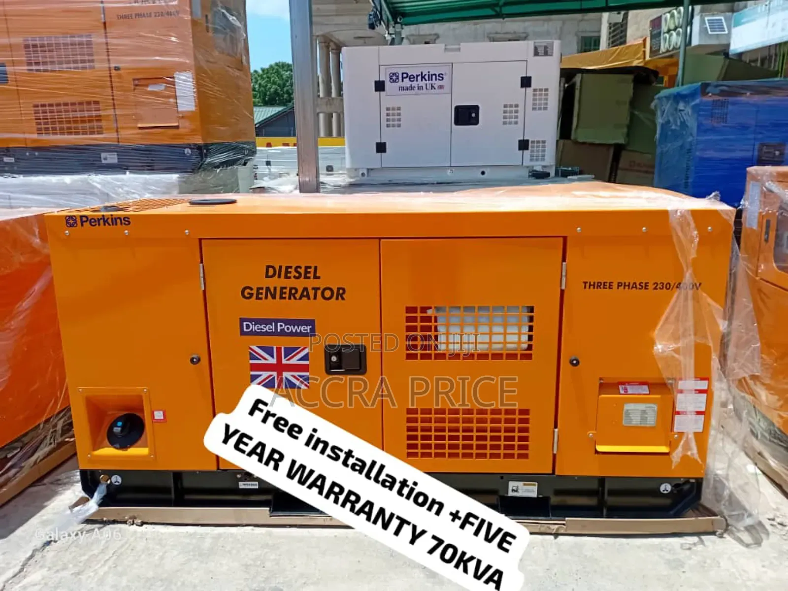 One Stop Shop for Diesel Gensets 70kva Perkins Diesel 70kva