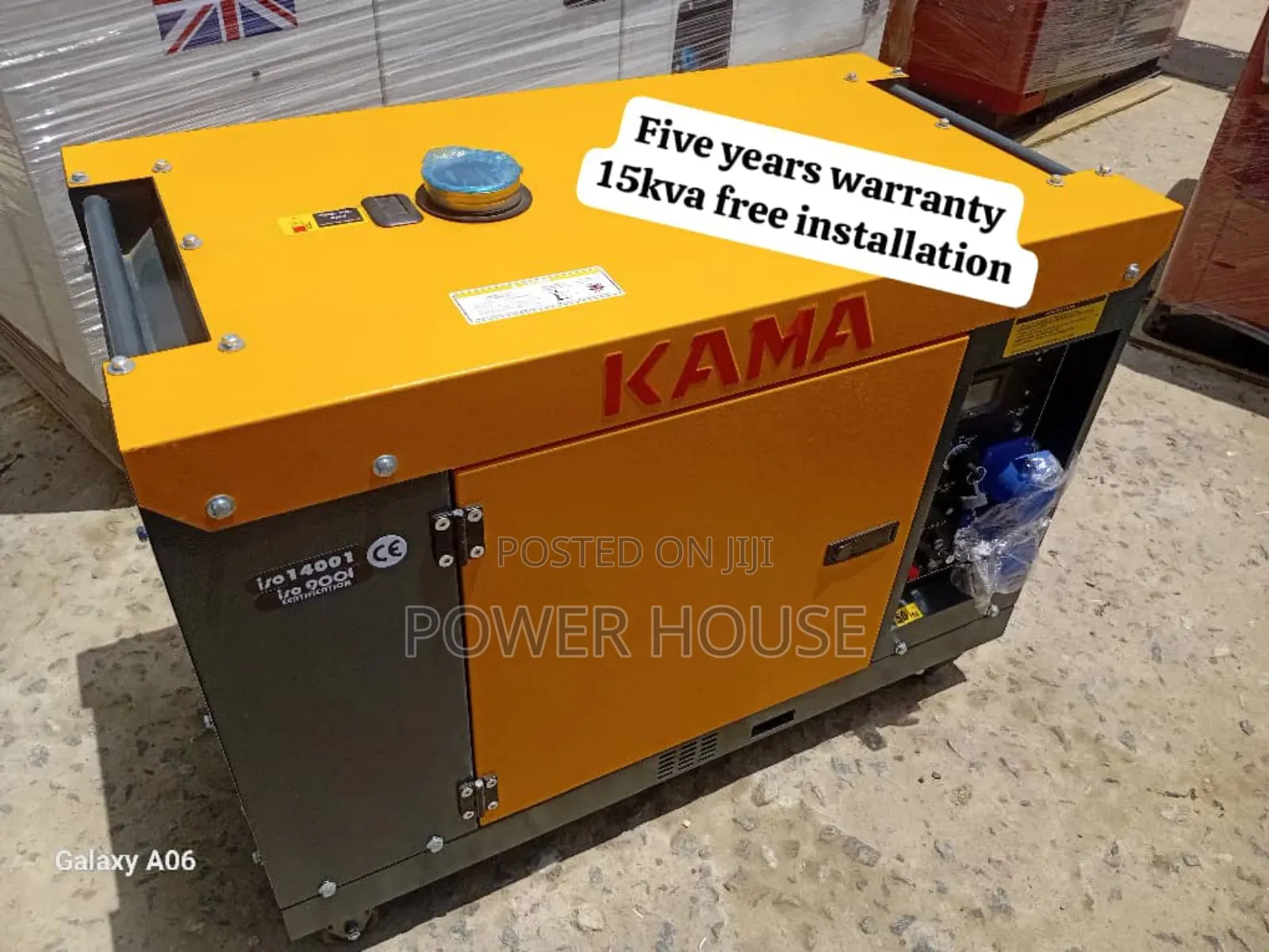 Event Solution 15kva 16500watts Kama Diesel Generator