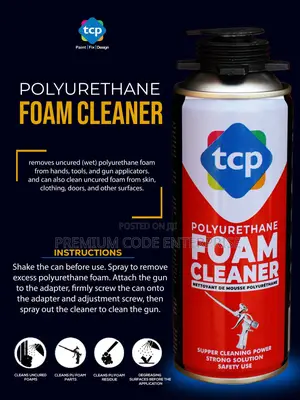 Polyurethane Foam Cleaner For Gun And Surfaces
