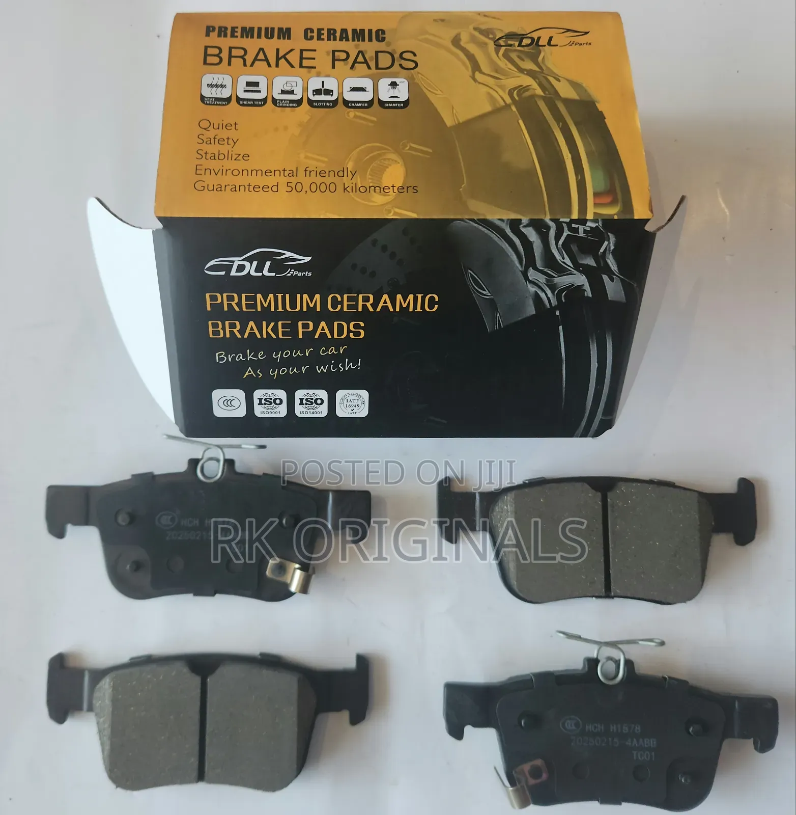 Honda Accord 23-25/Civic 16-25 Ceramic Back Brake Pads
