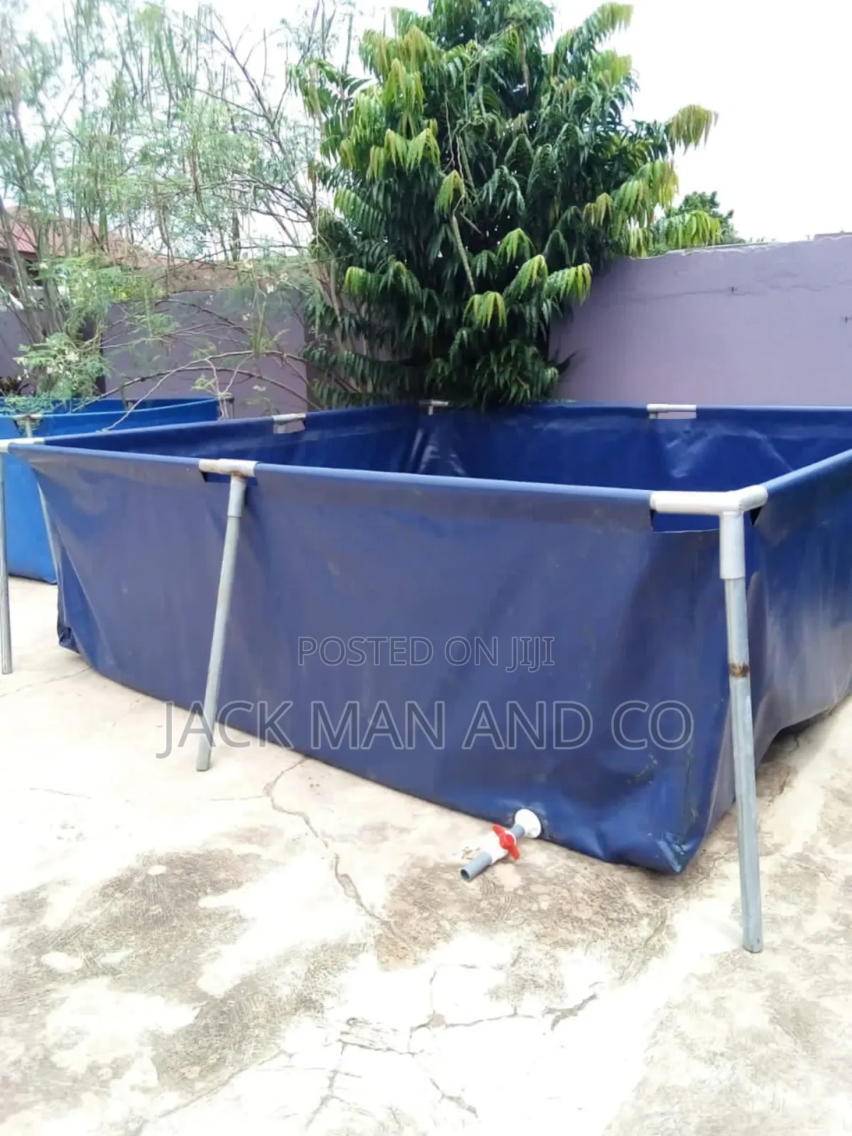 Aquaponics Tarpaulin Pond