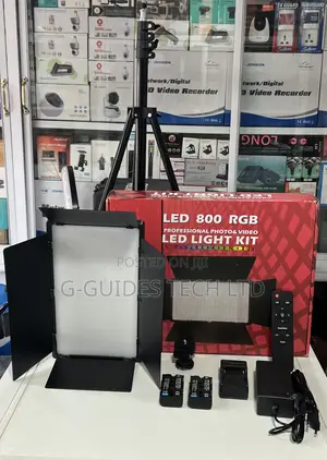 Led 800 RGB Professional Photo and Video Led Light Kit