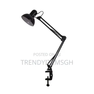 Metal Clamp Flexible Arm Desk Study Table Lamp