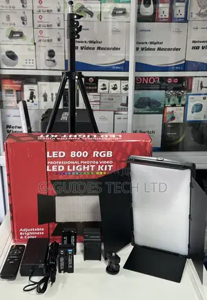 Led 800 RGB Professional Photo and Video Led Light Kit