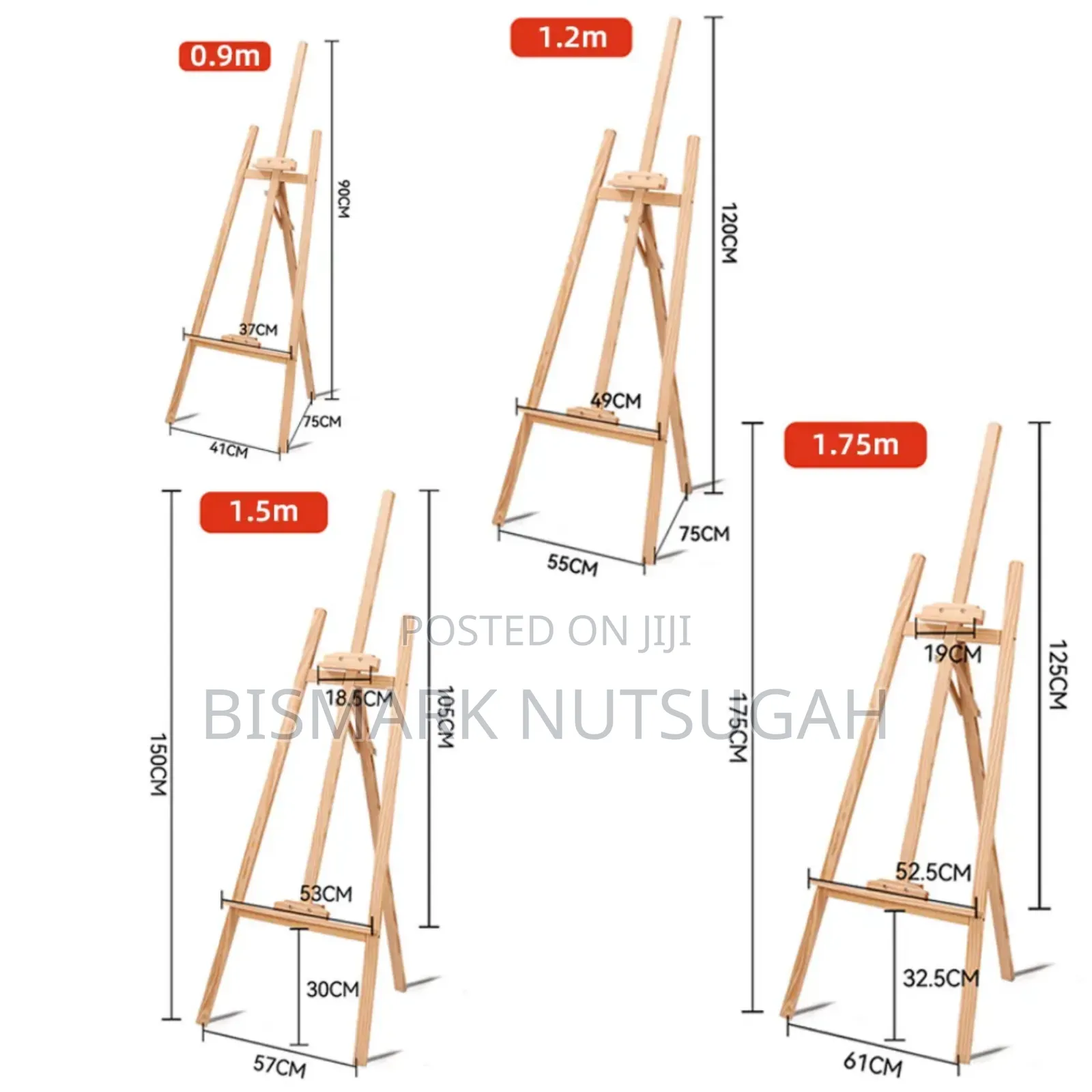 Art Easel Wooden Painting