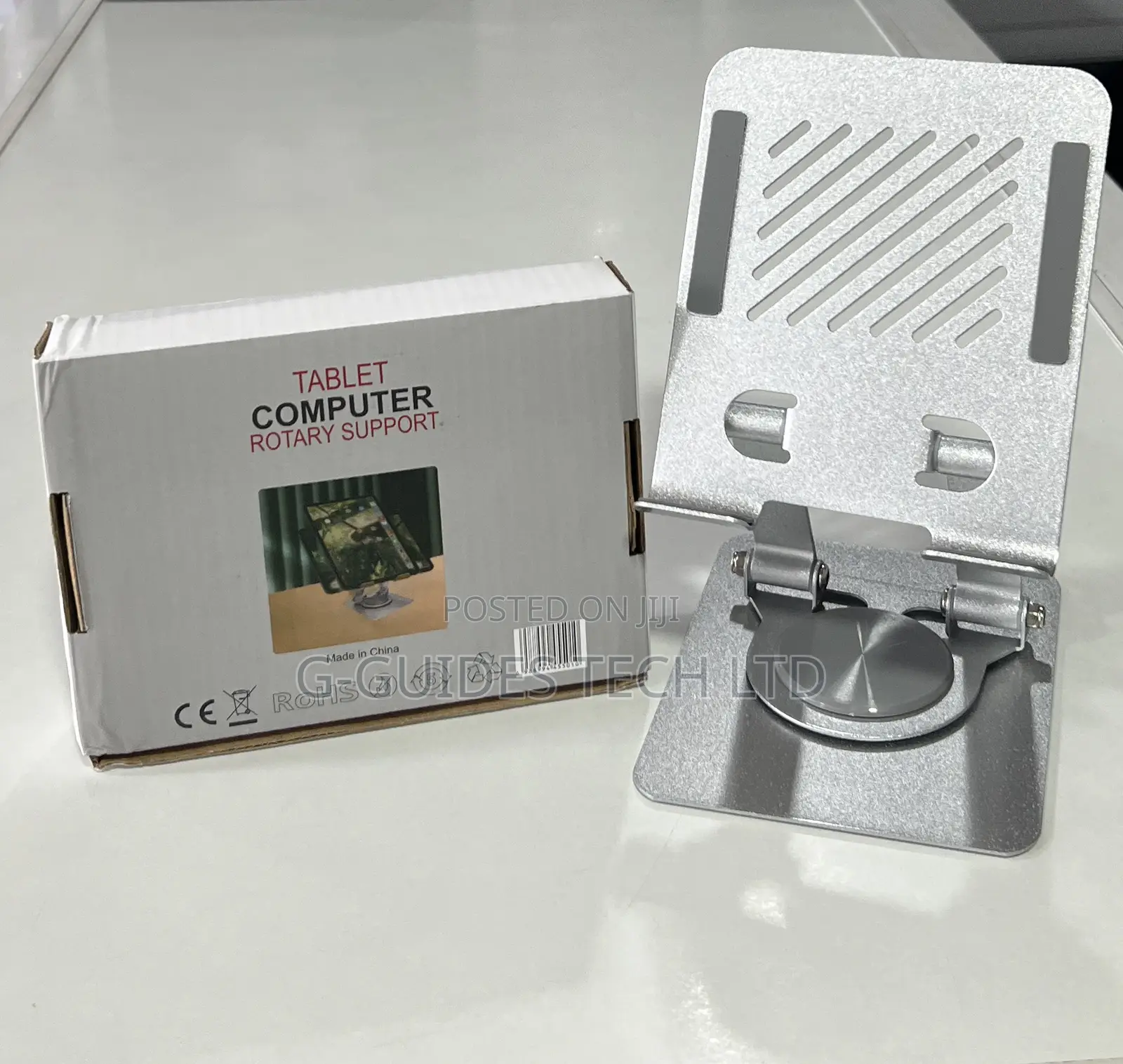 Tablet Stand With Rotating Base