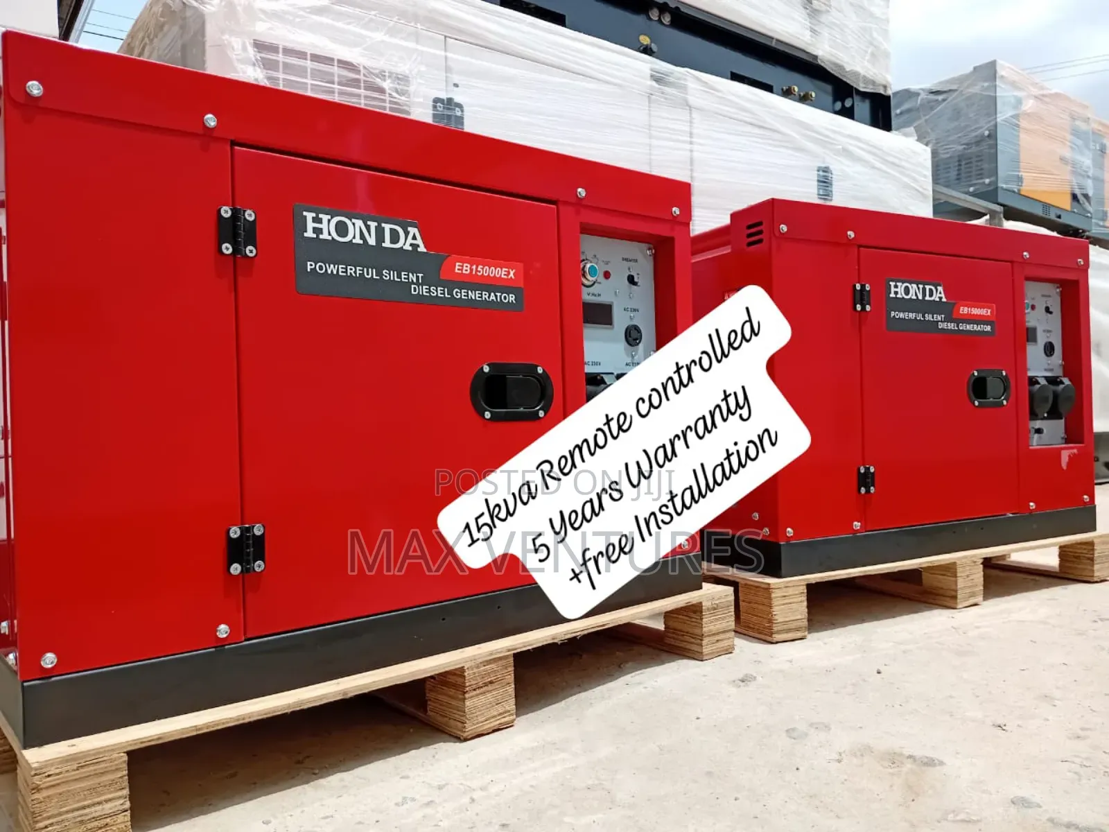Honda 15kva Diesel the Power to Connect