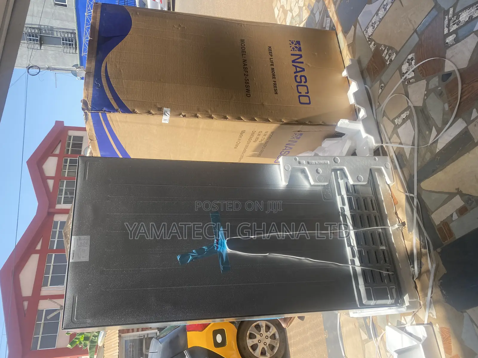 Brand New Nasco Side by Side Fridge With Dispenser 460litre