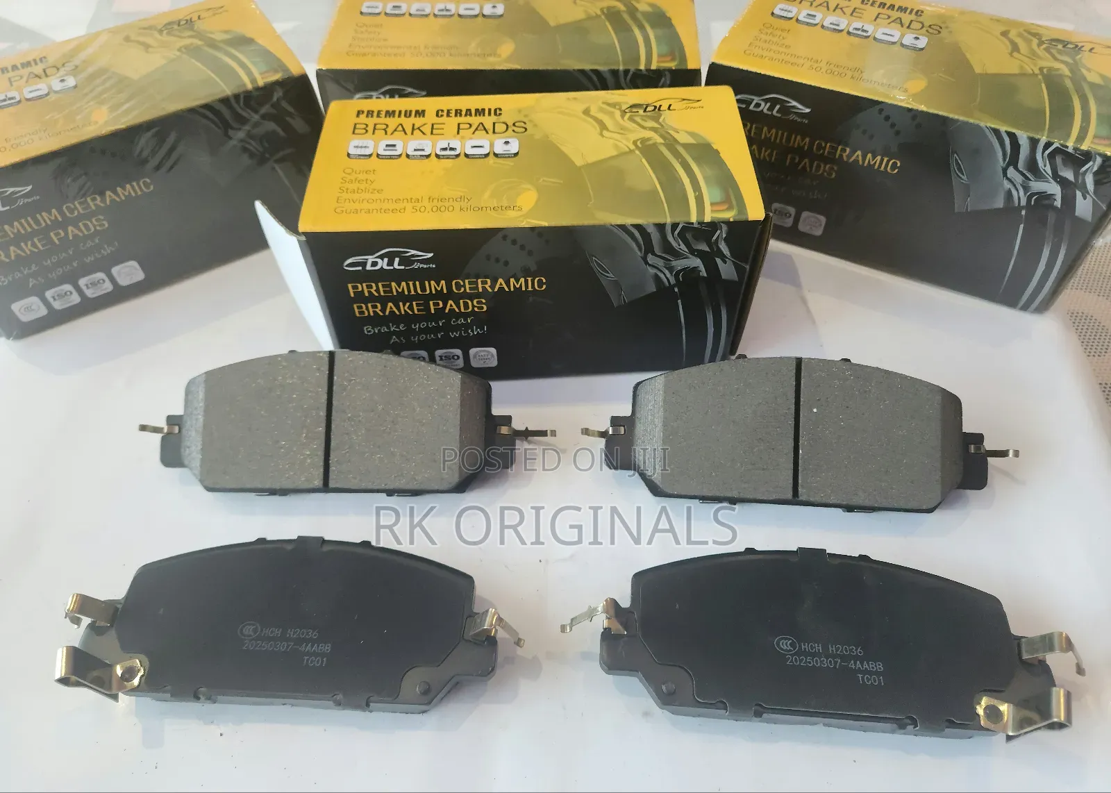 Honda Cr-v 17-25/Hr-v 23-25/Clarity Ceramic Front Brake Pad