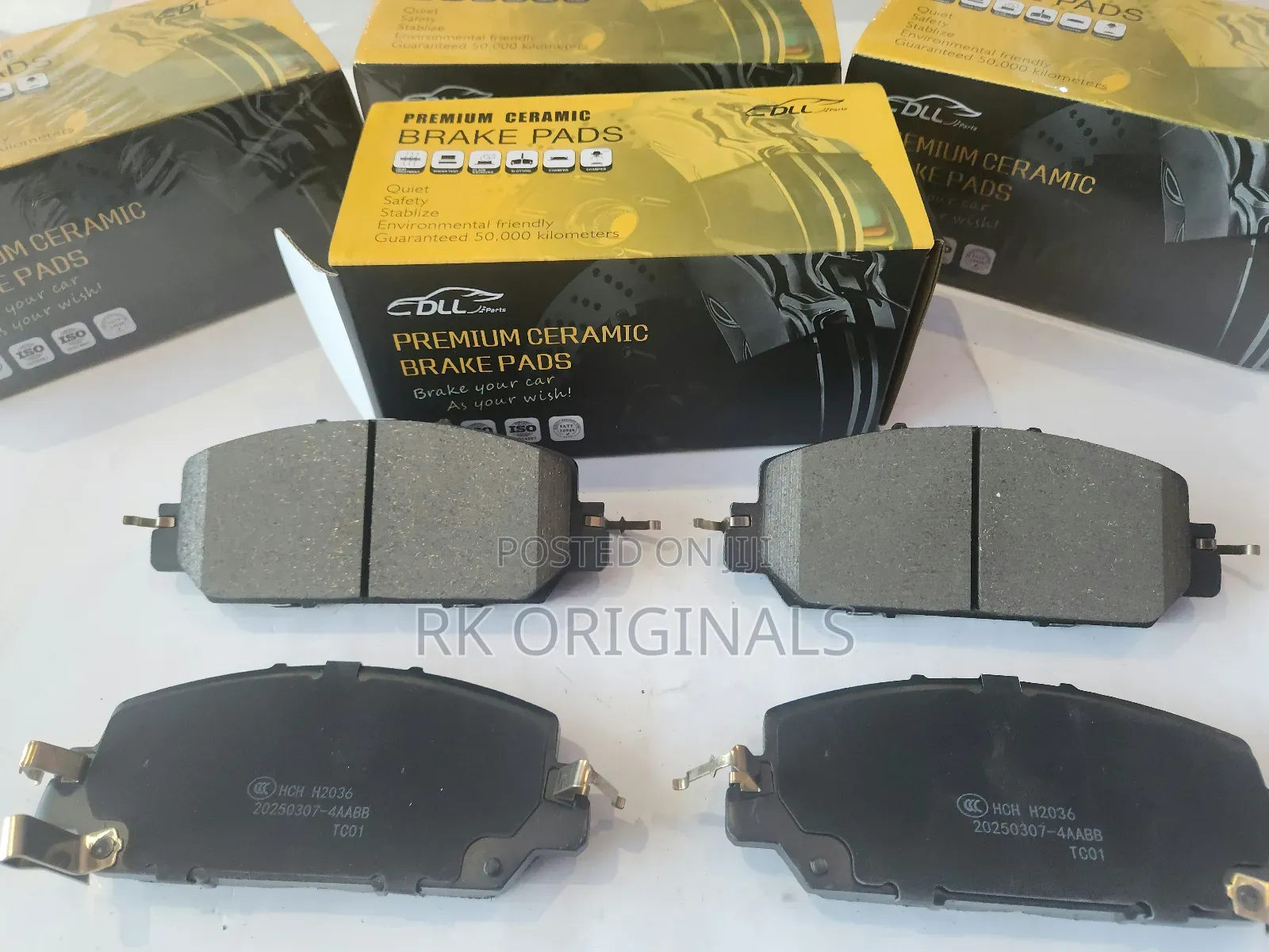 Honda Cr-v 17-25/Hr-v 23-25/Clarity Ceramic Front Brake Pad