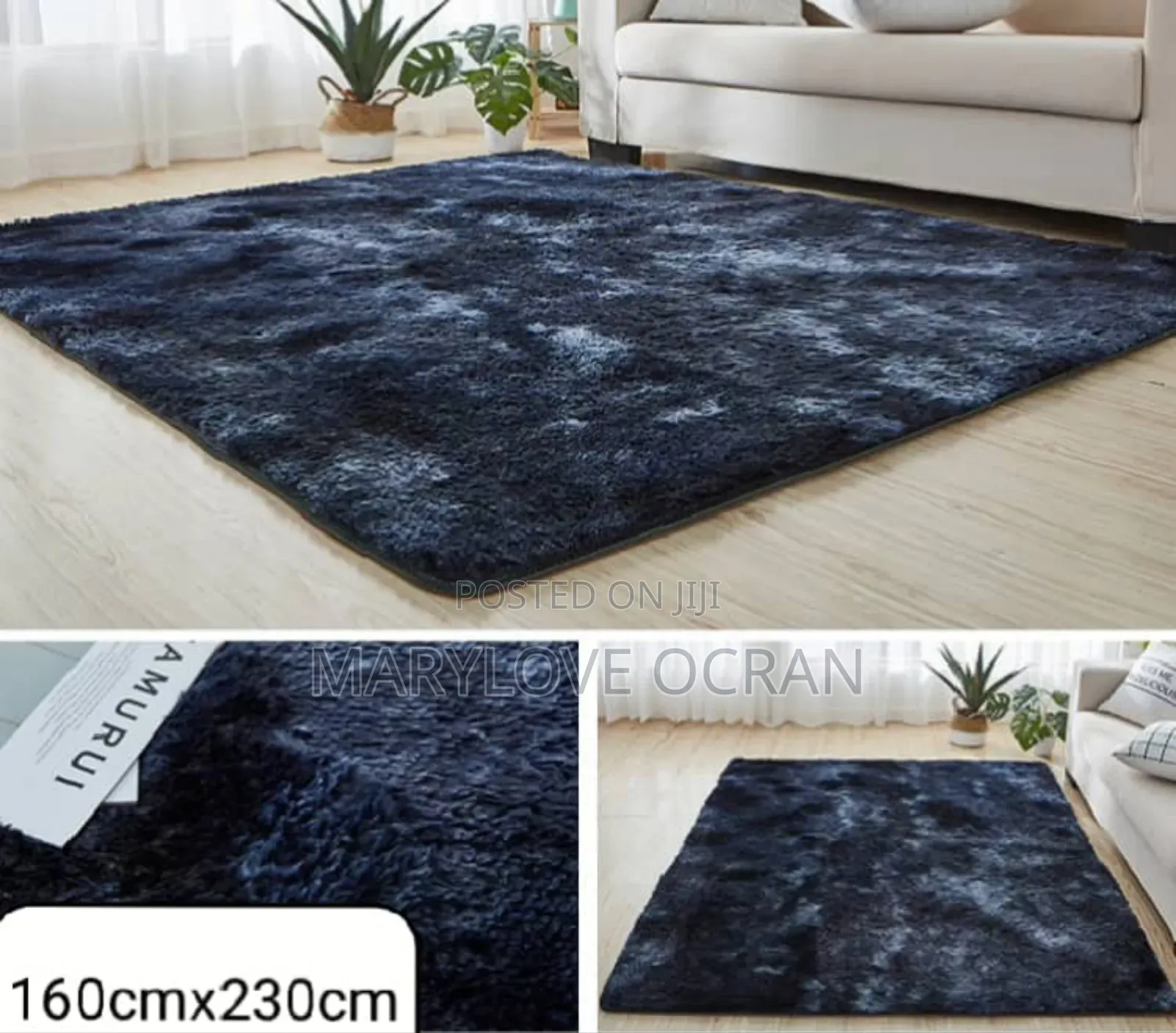 Classic 160x230cm Fluffy Carpet