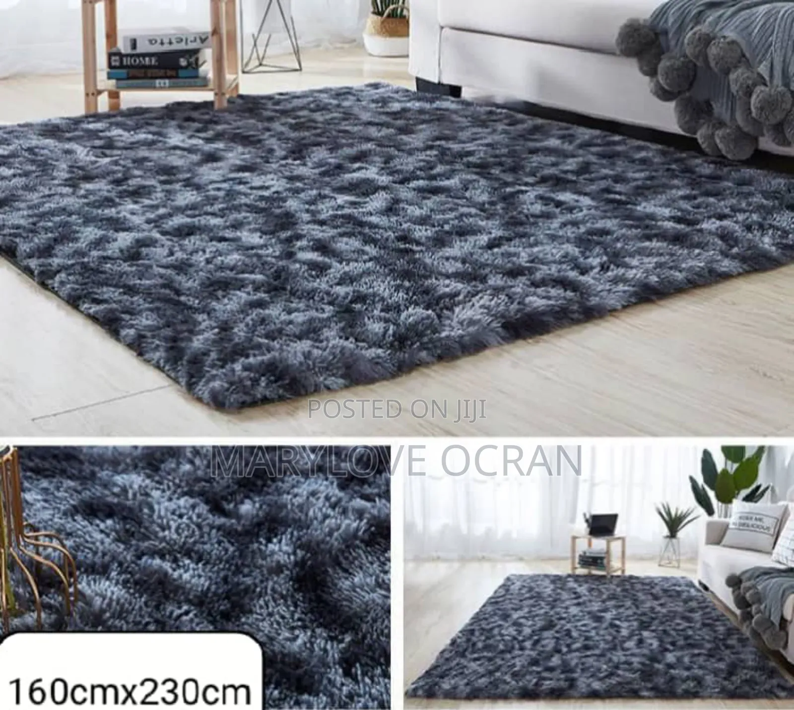 Classic 160x230cm Fluffy Carpet