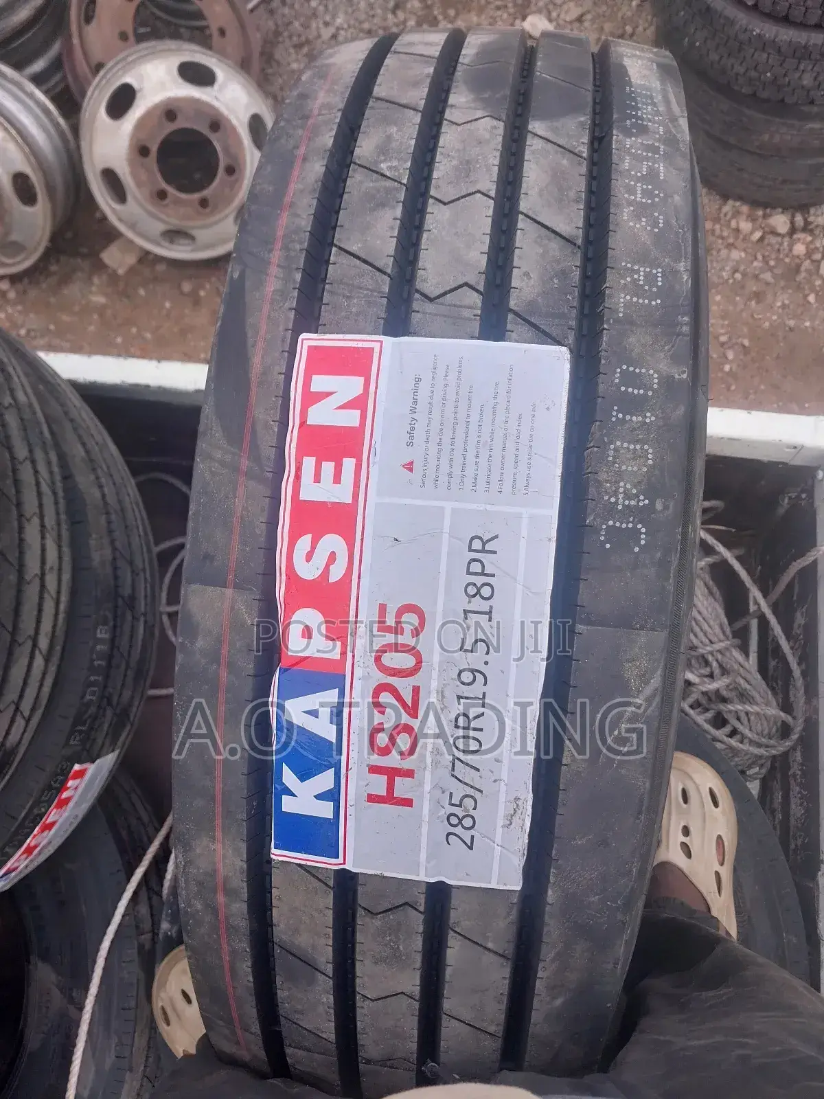 A.O Trading Original 285/ 70 R19.5