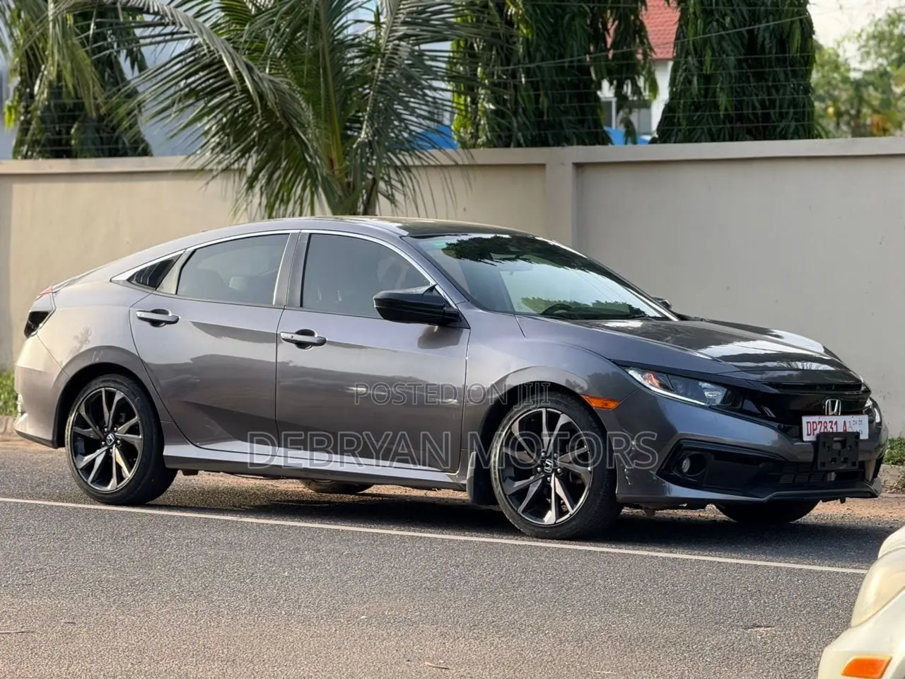 Honda Civic Sport Sedan 2019 Gray