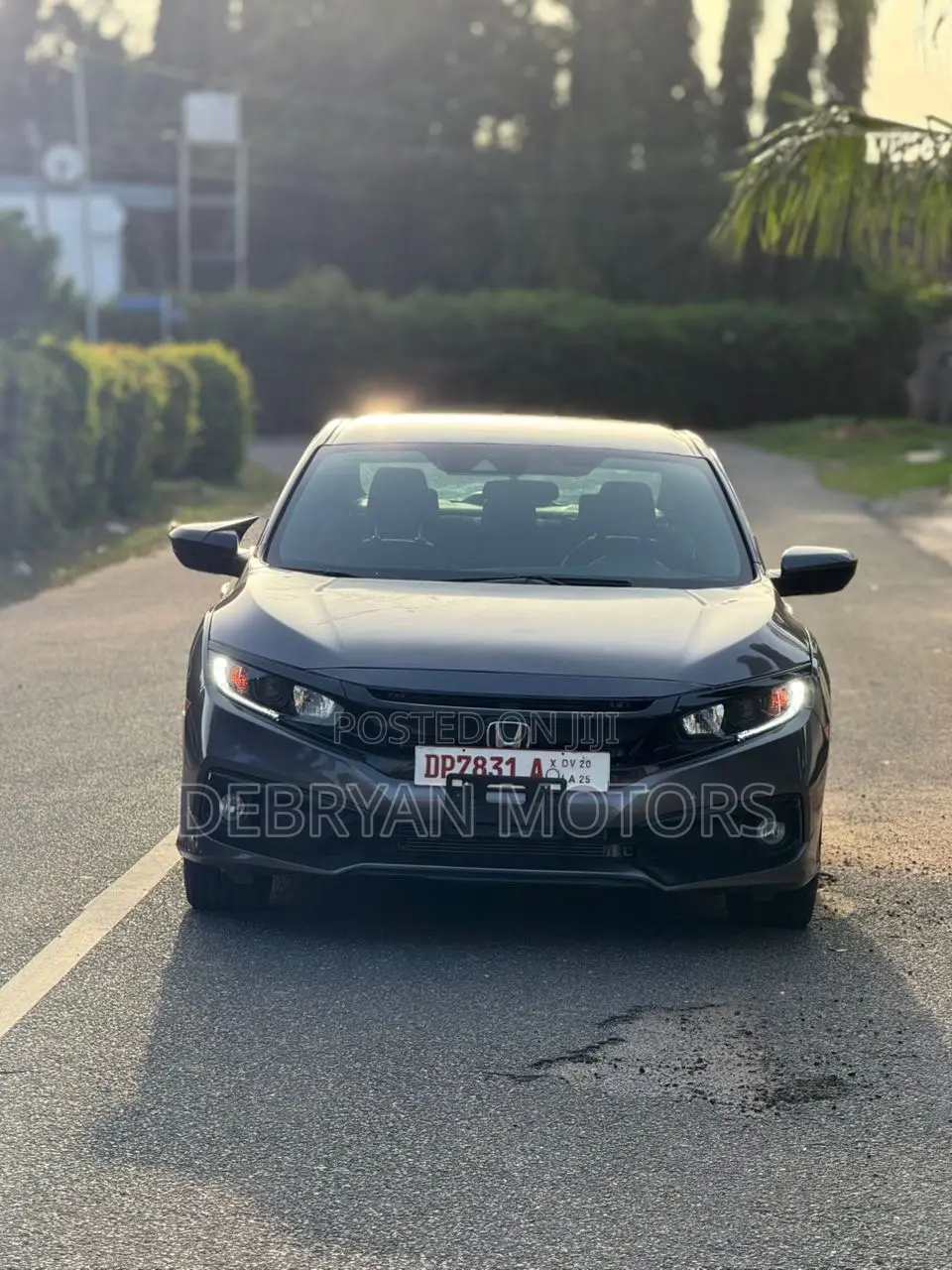Honda Civic Sport Sedan 2019 Gray