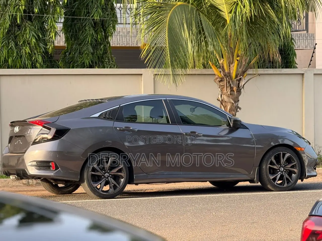 Honda Civic Sport Sedan 2019 Gray