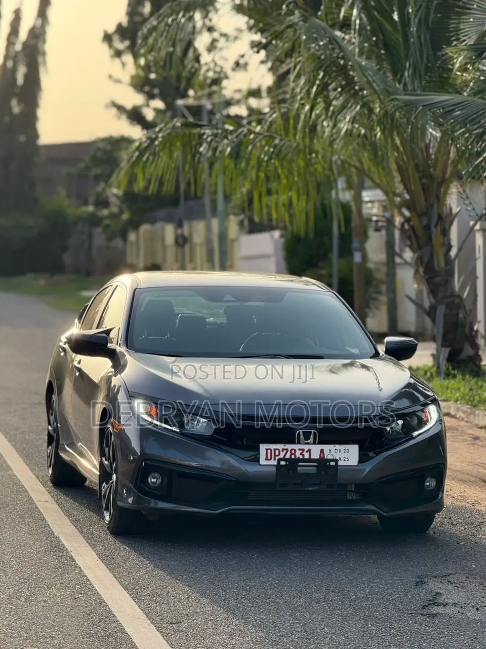 Honda Civic Sport Sedan 2019 Gray